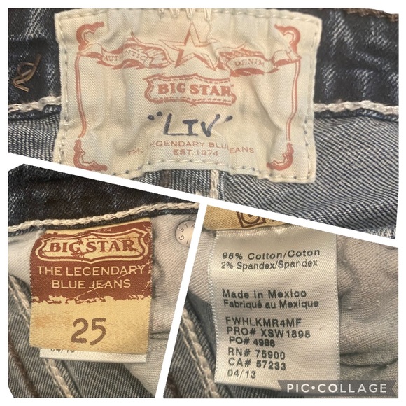 Big Star Liv Ankle Skinny Jeans 25 - Picture 12 of 15